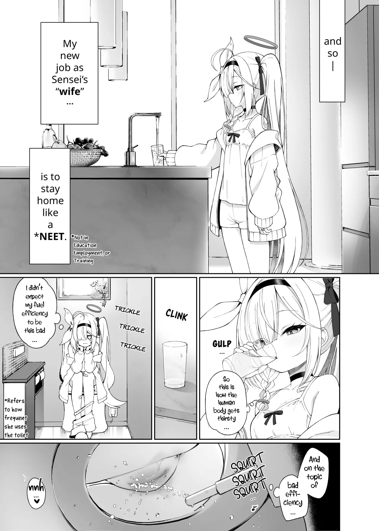 Hentai Manga Comic-Plana. -A melting night together with a NEET Plana-Read-8